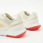 Кроссовки женские Adidas (Адидас) Defiant Speed 2 (белый/золотой/красный) - 4
