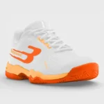 Кроссовки женские Bullpadel (Буллпадель) INDIGA 26V (белый/оранжевый) - 2